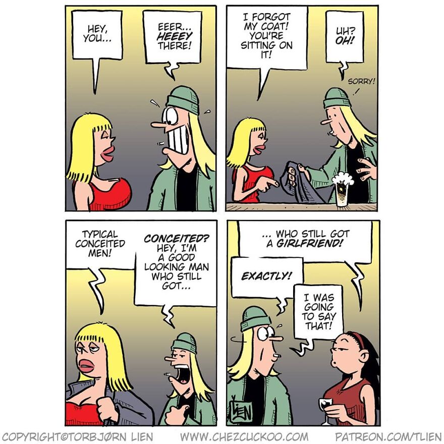 Norwegian Artist Creates Fun Comics With Unexpected Endings