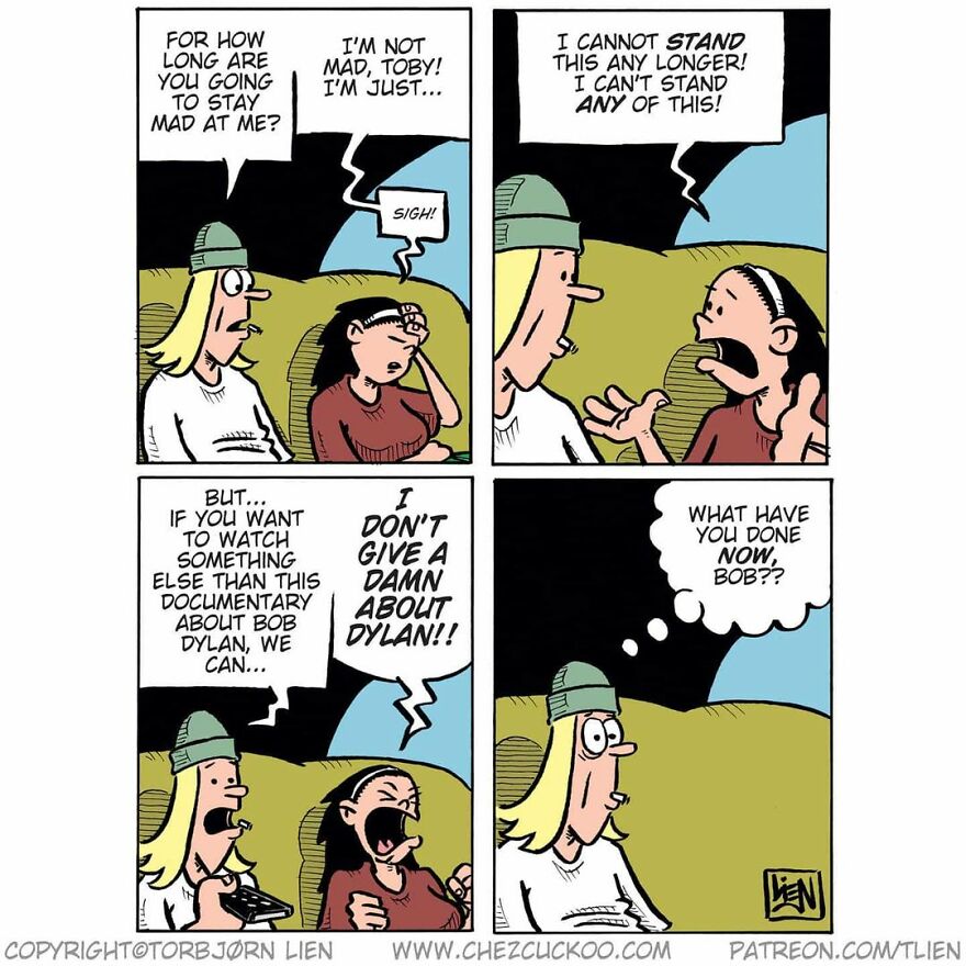 Norwegian Artist Creates Fun Comics With Unexpected Endings