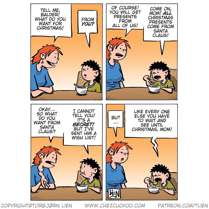 Norwegian Artist Creates Fun Comics With Unexpected Endings