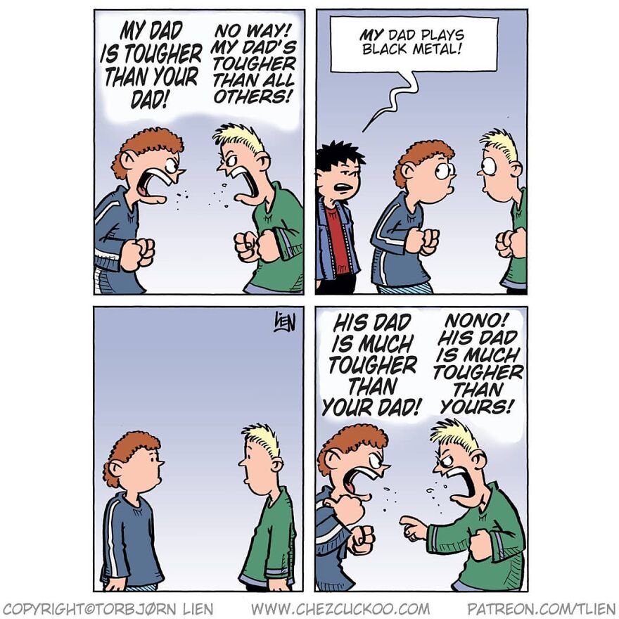 Norwegian Artist Creates Fun Comics With Unexpected Endings