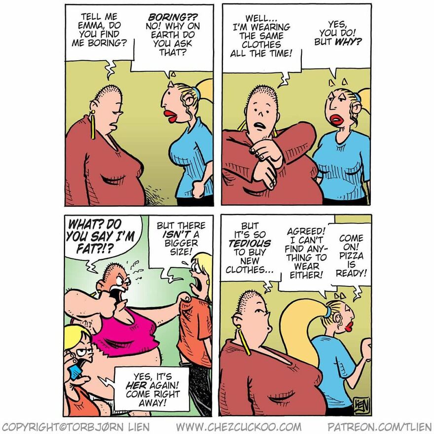 Norwegian Artist Creates Fun Comics With Unexpected Endings