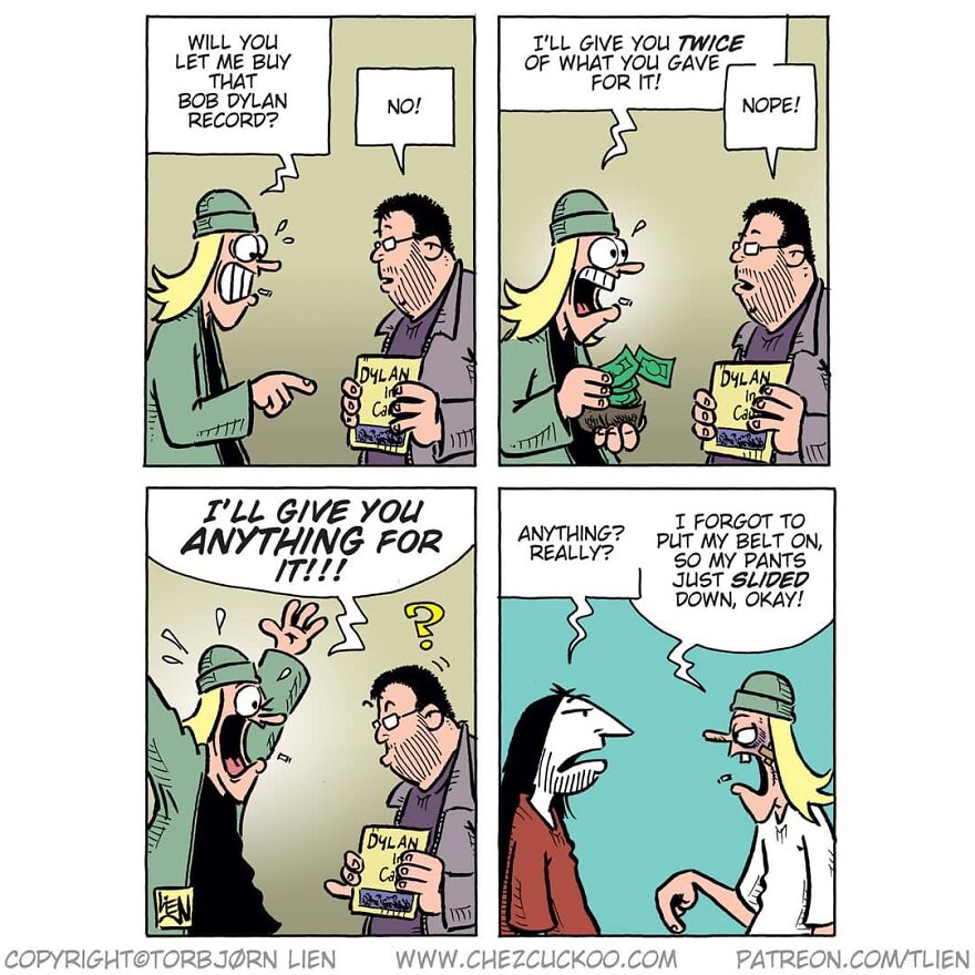 Norwegian Artist Creates Fun Comics With Unexpected Endings