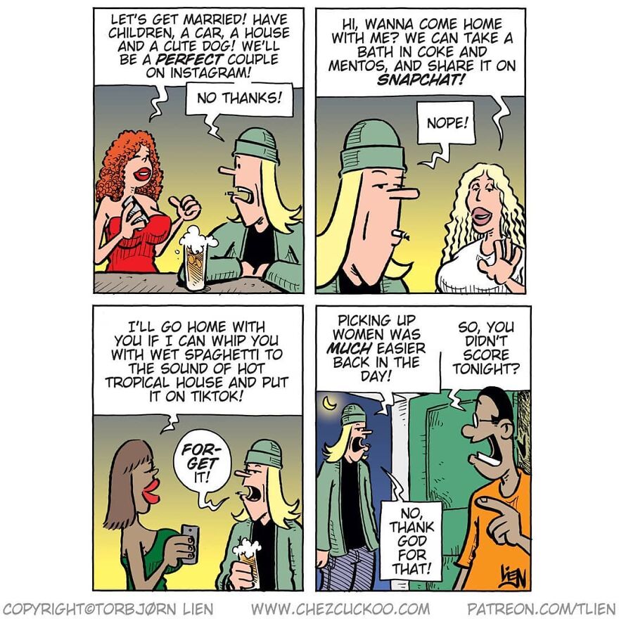 Norwegian Artist Creates Fun Comics With Unexpected Endings