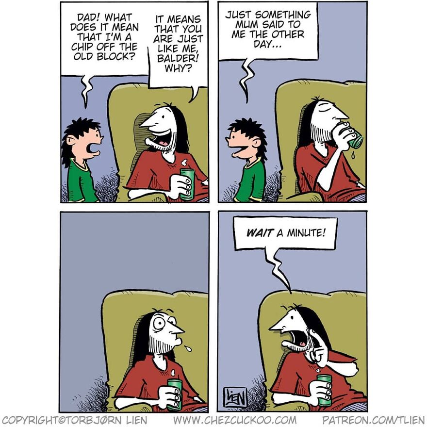 Norwegian Artist Creates Fun Comics With Unexpected Endings