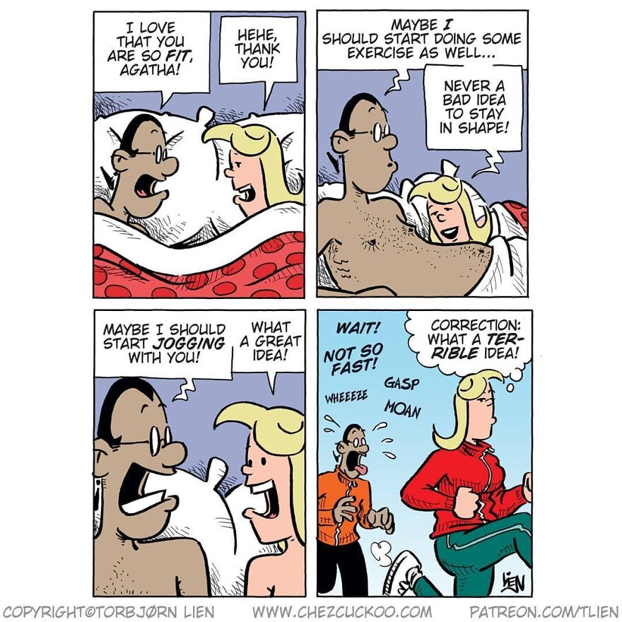 Norwegian Artist Creates Fun Comics With Unexpected Endings