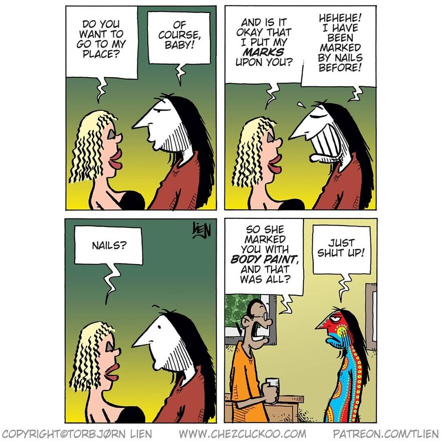 Norwegian Artist Creates Fun Comics With Unexpected Endings