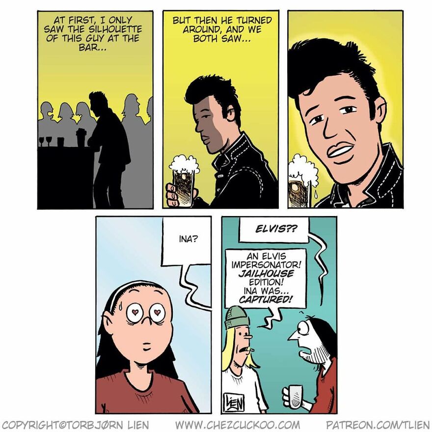 Norwegian Artist Creates Fun Comics With Unexpected Endings