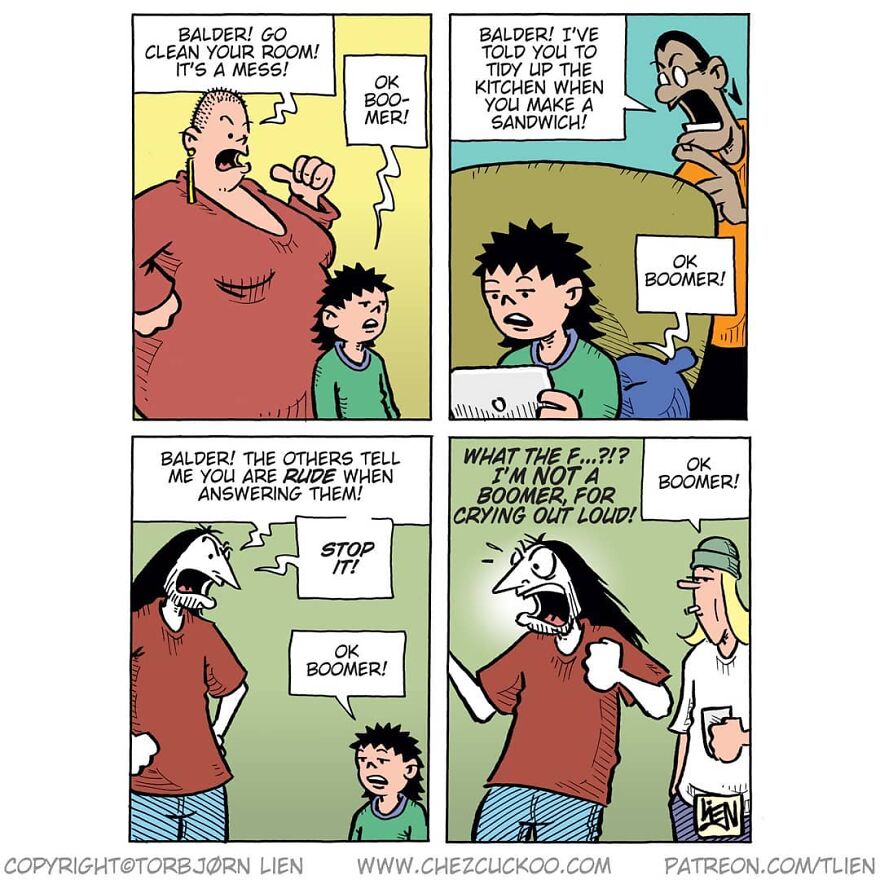 Norwegian Artist Creates Fun Comics With Unexpected Endings