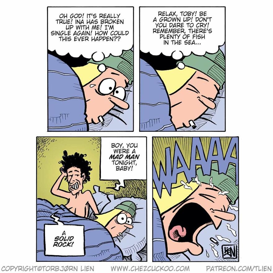 Norwegian Artist Creates Fun Comics With Unexpected Endings