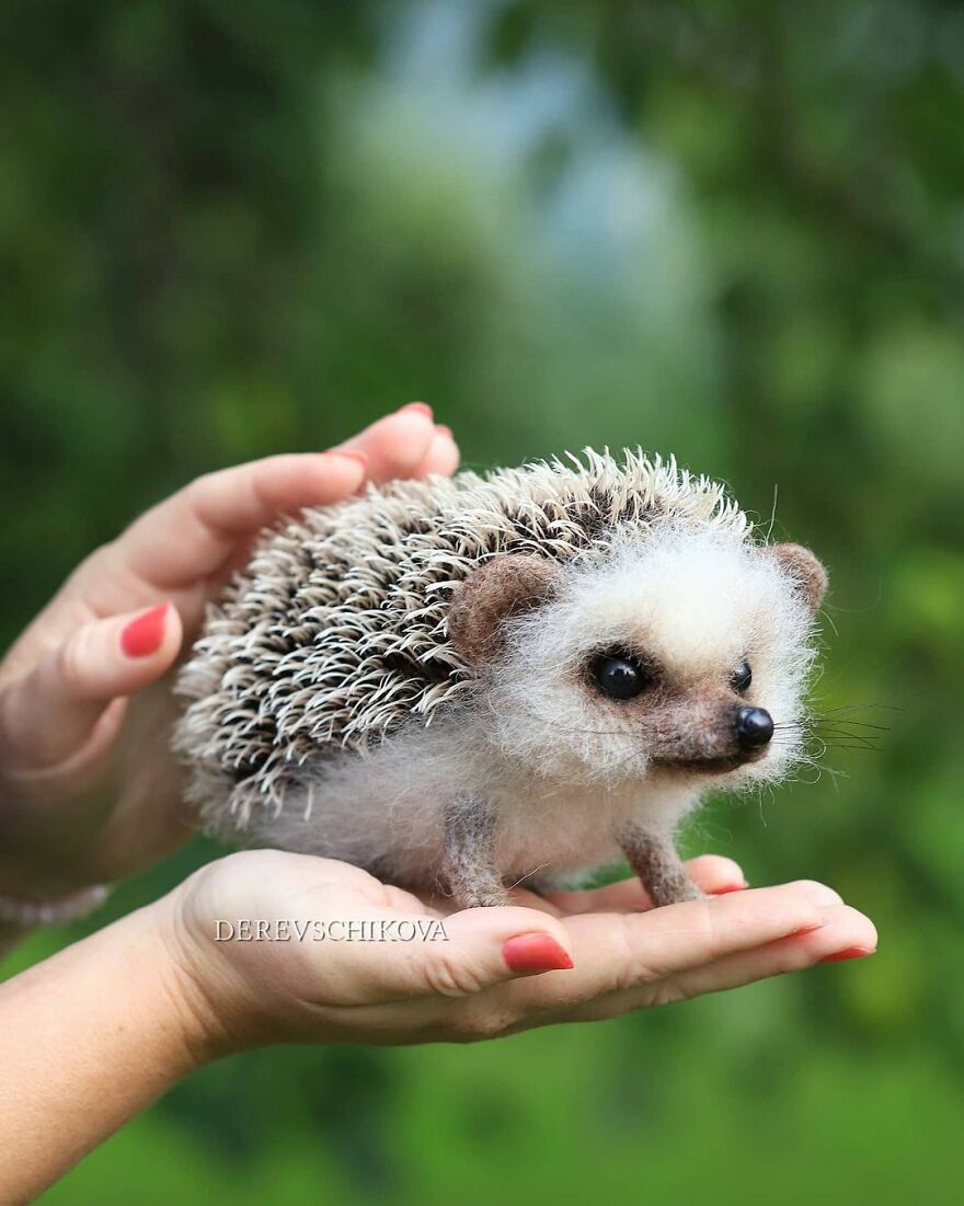 Russian Artist Creates Truly Delicious Felted Wool Animals (New Pics)
