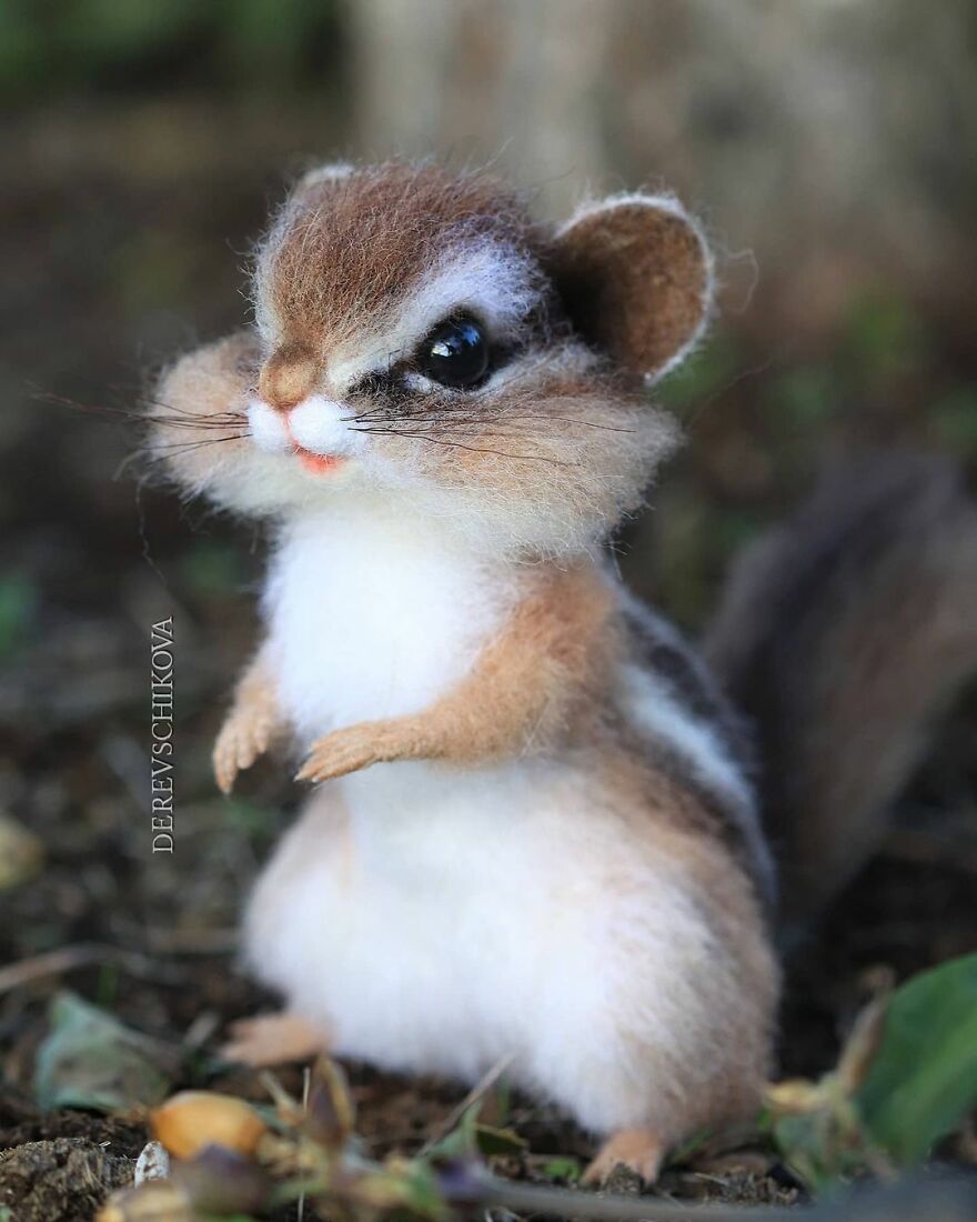 Russian Artist Creates Truly Delicious Felted Wool Animals (New Pics)