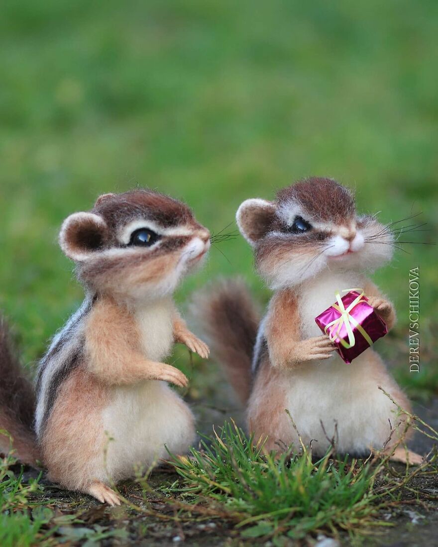 Russian Artist Creates Truly Delicious Felted Wool Animals (New Pics)