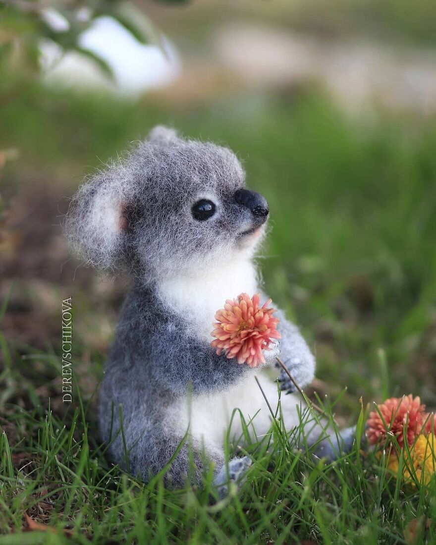 Russian Artist Creates Truly Delicious Felted Wool Animals (New Pics)