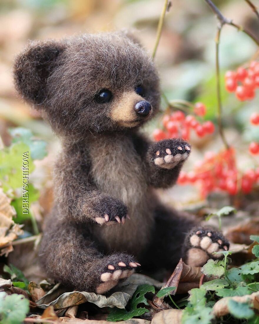 Russian Artist Creates Truly Delicious Felted Wool Animals (New Pics)