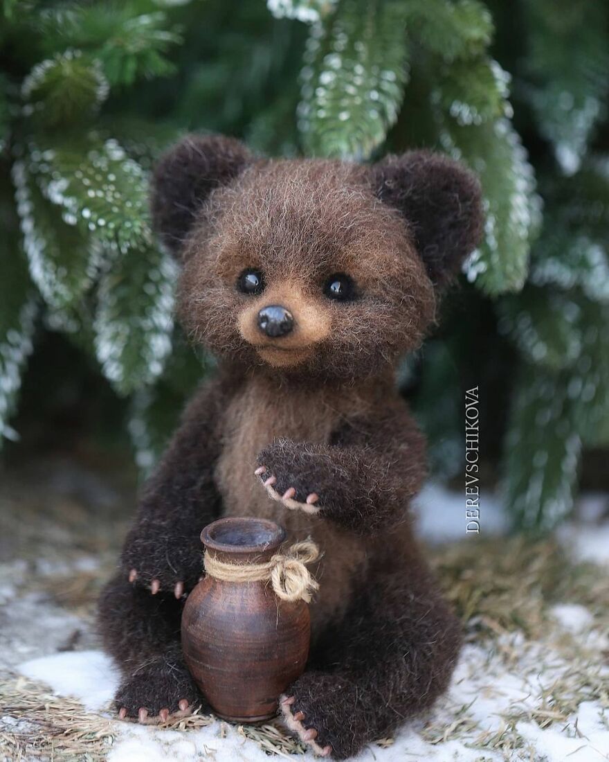 Russian Artist Creates Truly Delicious Felted Wool Animals (New Pics)