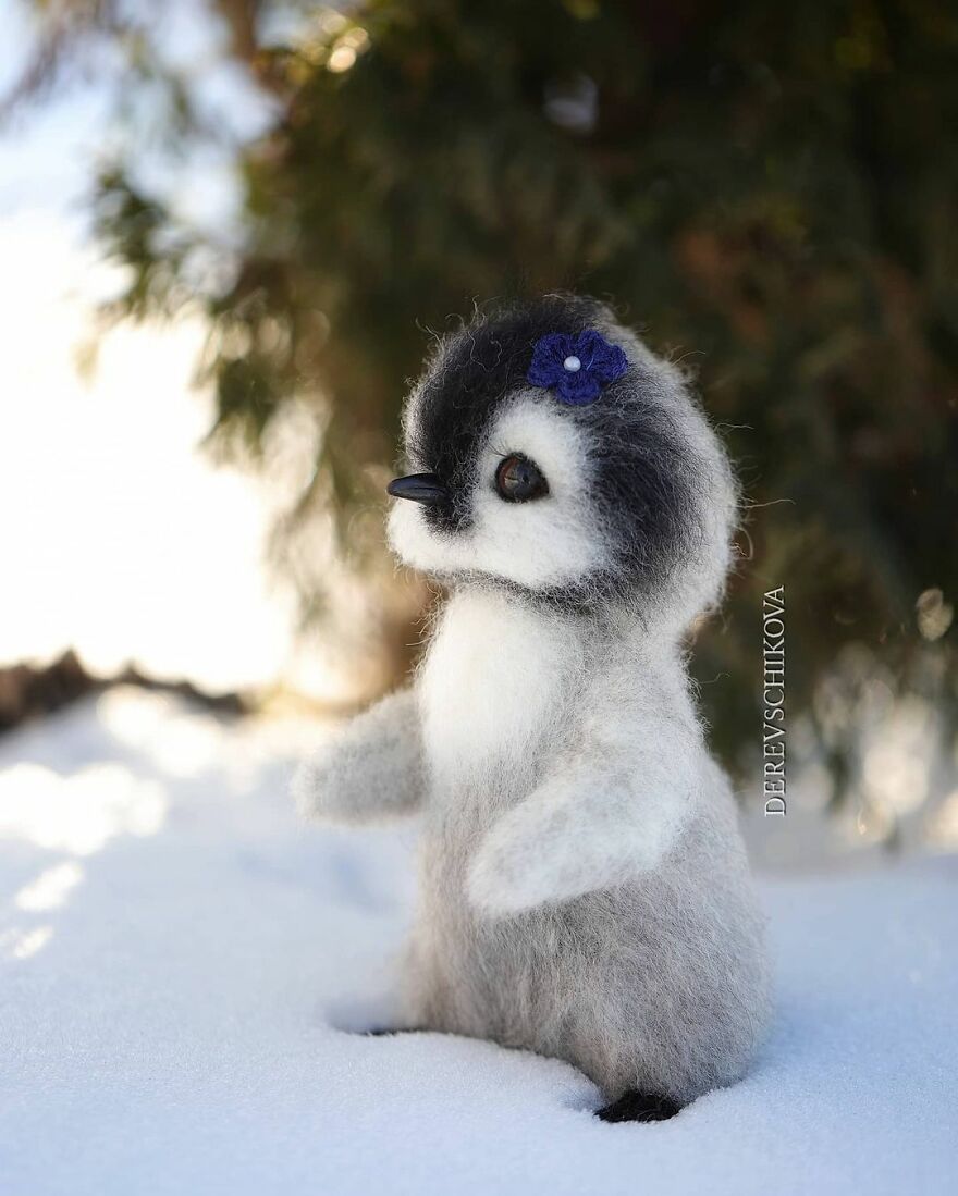 Russian Artist Creates Truly Delicious Felted Wool Animals (New Pics)