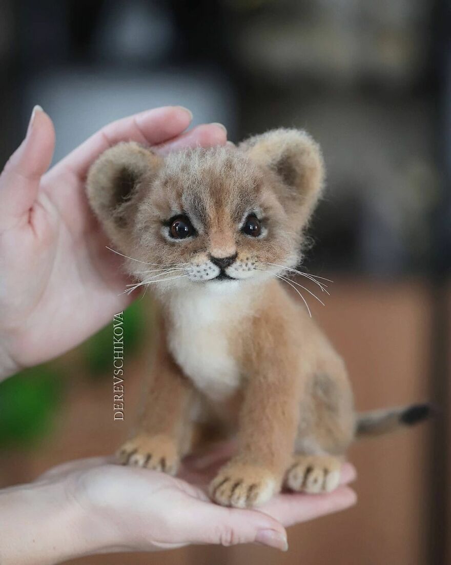 Russian Artist Creates Truly Delicious Felted Wool Animals (New Pics)