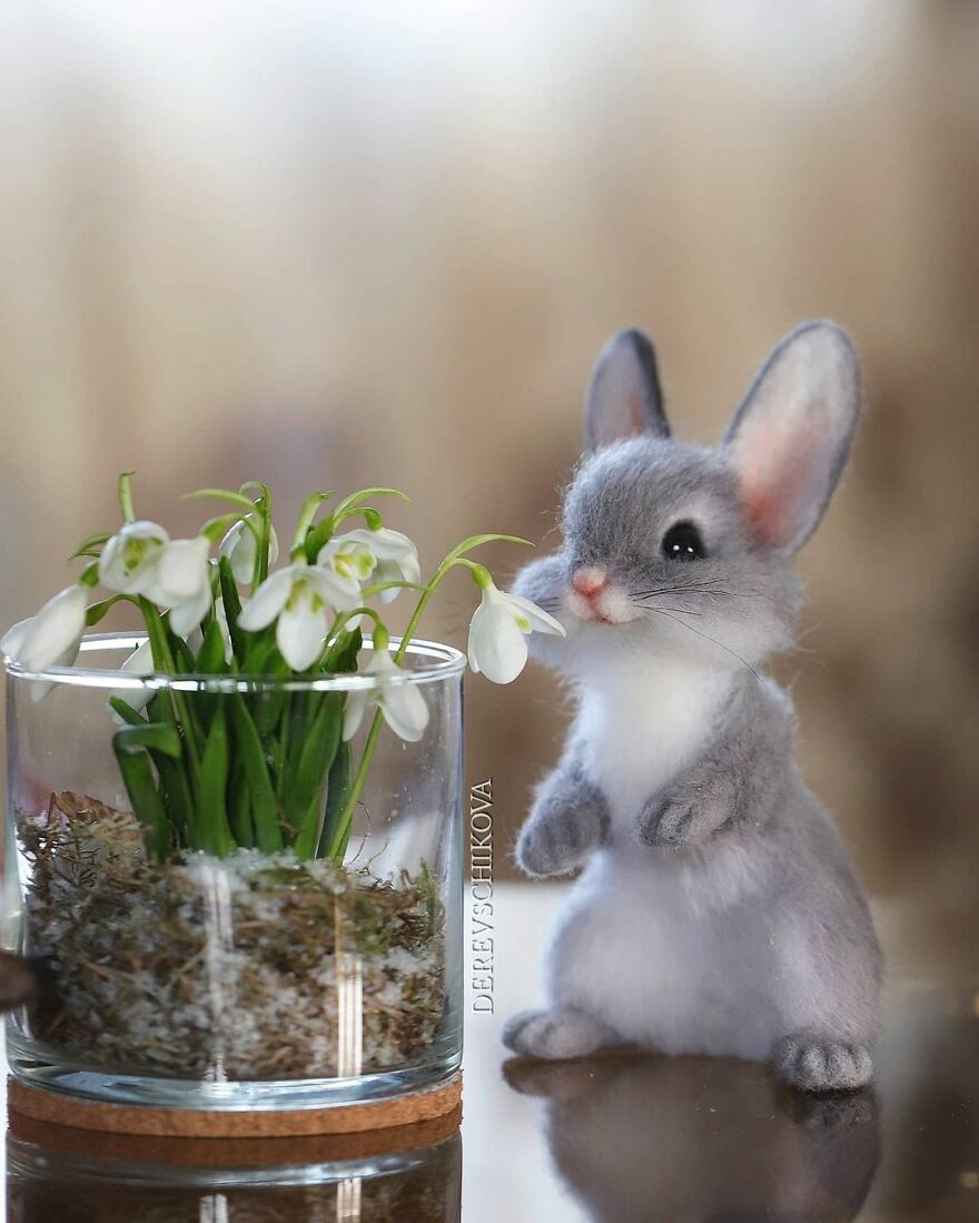 Russian Artist Creates Truly Delicious Felted Wool Animals (New Pics)