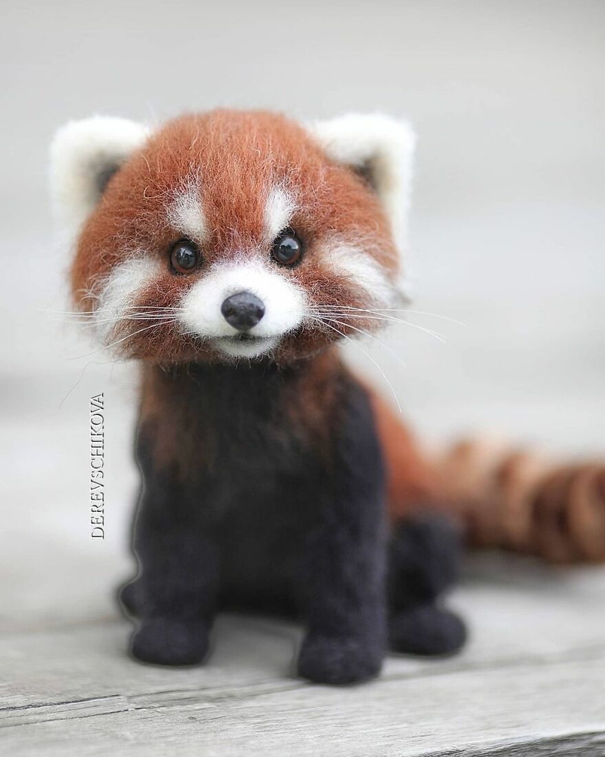 Russian Artist Creates Truly Delicious Felted Wool Animals (New Pics)