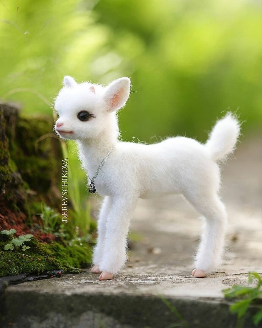 Russian Artist Creates Truly Delicious Felted Wool Animals (New Pics)