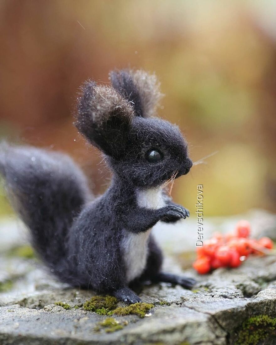 Russian Artist Creates Truly Delicious Felted Wool Animals (New Pics)