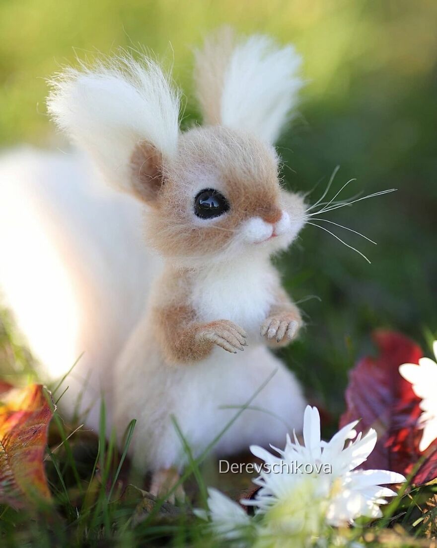 Russian Artist Creates Truly Delicious Felted Wool Animals (New Pics)