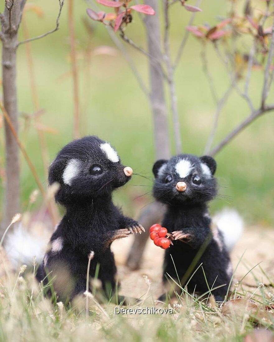 Russian Artist Creates Truly Delicious Felted Wool Animals (New Pics)