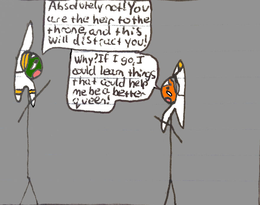 I Make Stick Figure Star Wars Comics, And These Are The First Two Chapters Of A Jedi Academy Fanficion