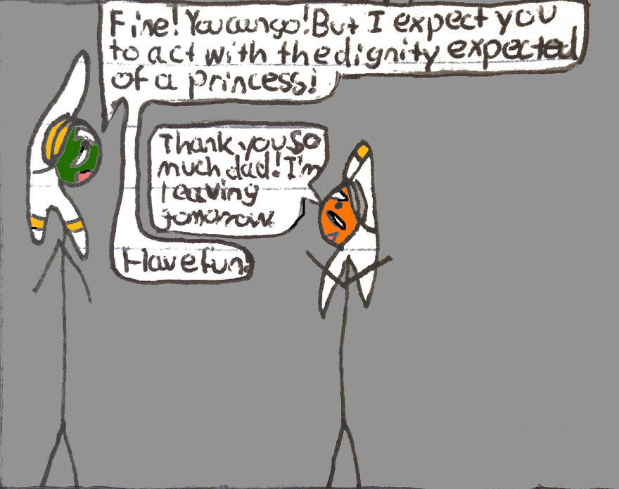 I Make Stick Figure Star Wars Comics, And These Are The First Two Chapters Of A Jedi Academy Fanficion