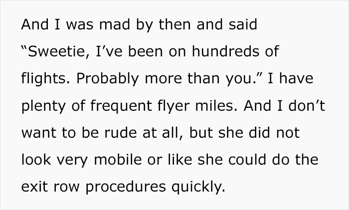 "Sweetie, I&rsquo;ve Been On Hundreds Of Flights": Woman Cusses At Teen Who Doesn&rsquo;t Want To Let Her Have The Exit Row Seat She Was Already Settled In