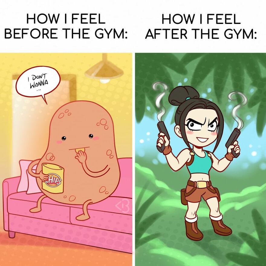 The Daily Troubles Of Girls Fighting To Get Fit (New Pics)