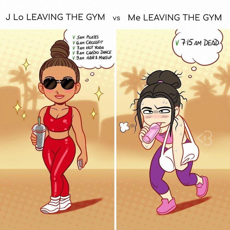 The Daily Troubles Of Girls Fighting To Get Fit (New Pics)