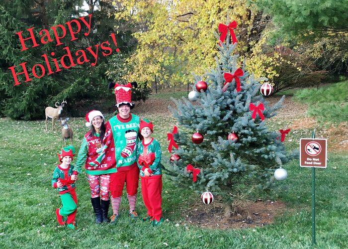 A Christmas Card Photoshoot Gone Rated Pg. Who Are The Mature Ones? (Part 1)