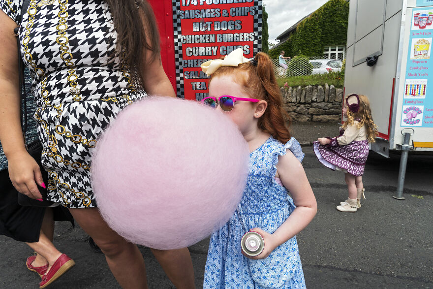 The Third Place Winner: "Pink Cotton Candy, Borris Fair, Carlow, Ireland 2019" By Joseph-Philippe Bevillard