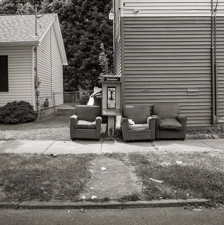 "585.235.9196 – Grape And Orange Mini Mart, 111 Orange Street, Rochester, NY 14611" By Eric Kunsman