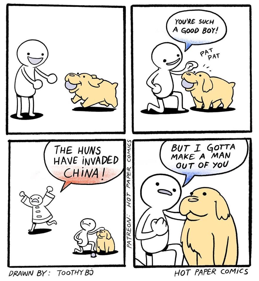 This Artist Proves That You Only Need A Few Lines To Laugh A Lot (New Comics)