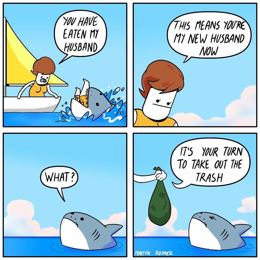 This Artist Proves That You Only Need A Few Lines To Laugh A Lot (New Comics)