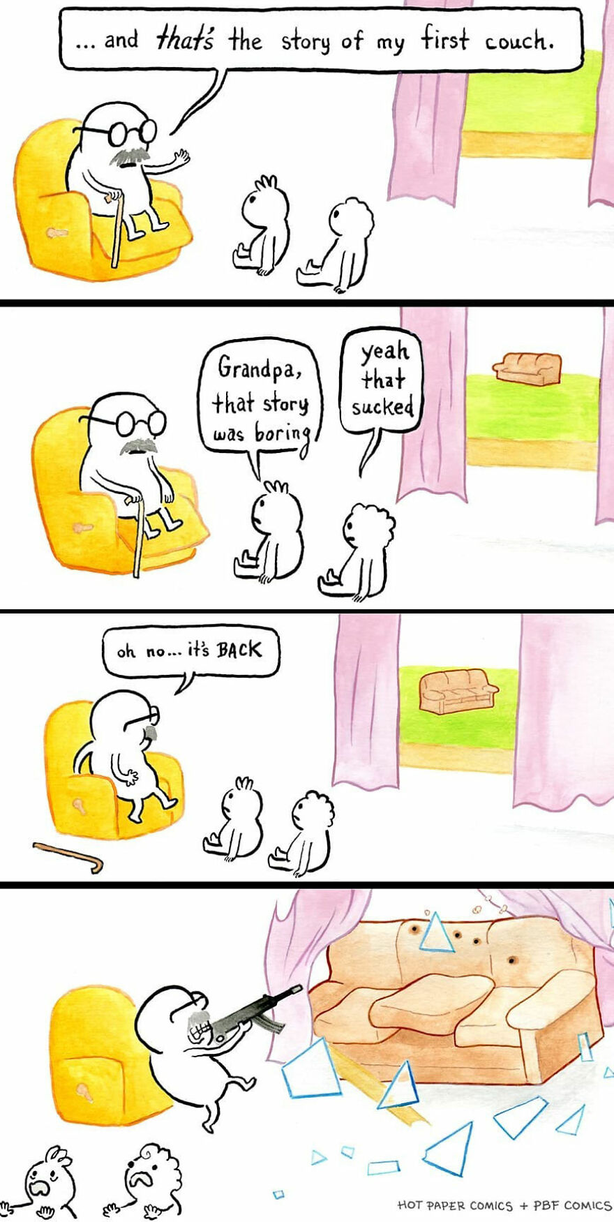 This Artist Proves That You Only Need A Few Lines To Laugh A Lot (New Comics)