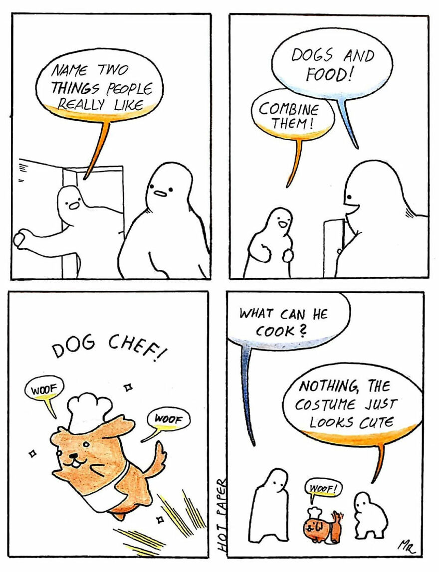 This Artist Proves That You Only Need A Few Lines To Laugh A Lot (New Comics)