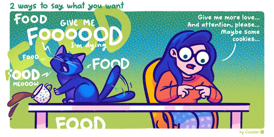 Two Ways To Say What You Want