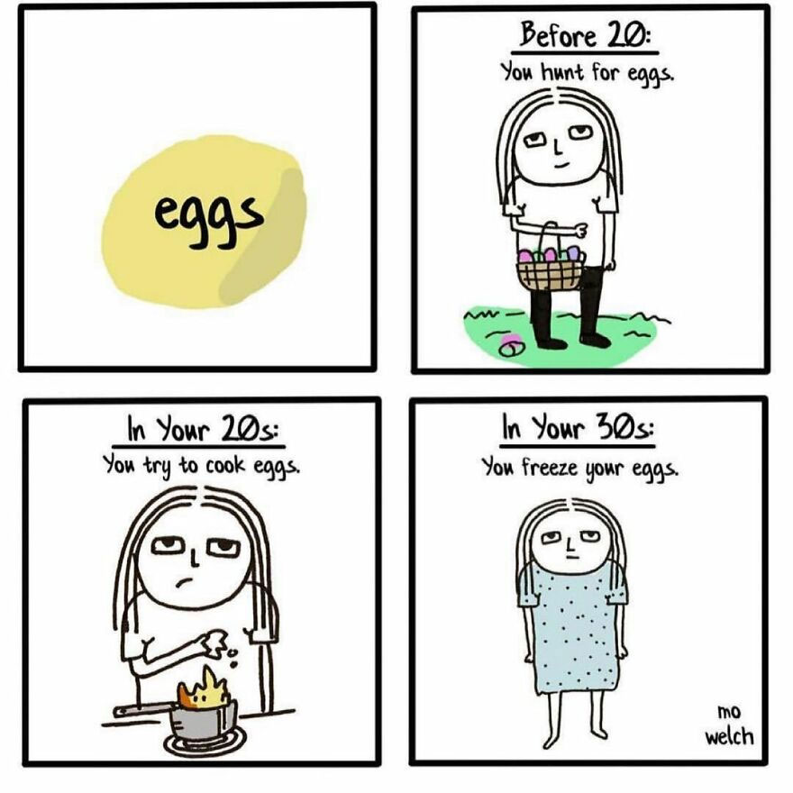 Artist Makes Identifiable Comics For Those Approaching 30 Years Old