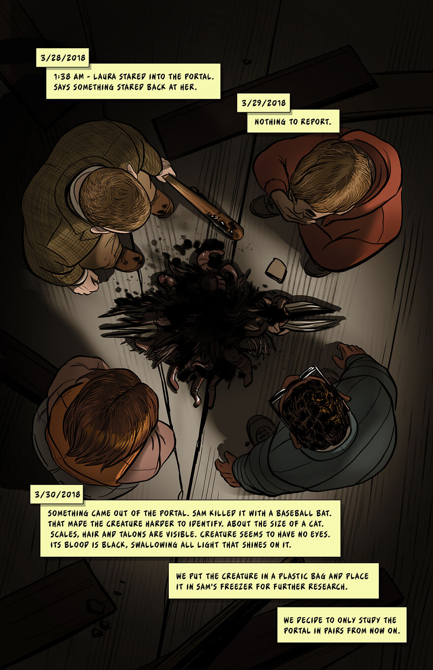 We Create Creepy Comics With Twisted Endings That You Probably Shouldn't Read Before Going To Sleep (3 New Stories)