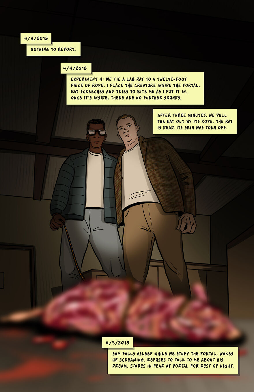 We Create Creepy Comics With Twisted Endings That You Probably Shouldn't Read Before Going To Sleep (3 New Stories)