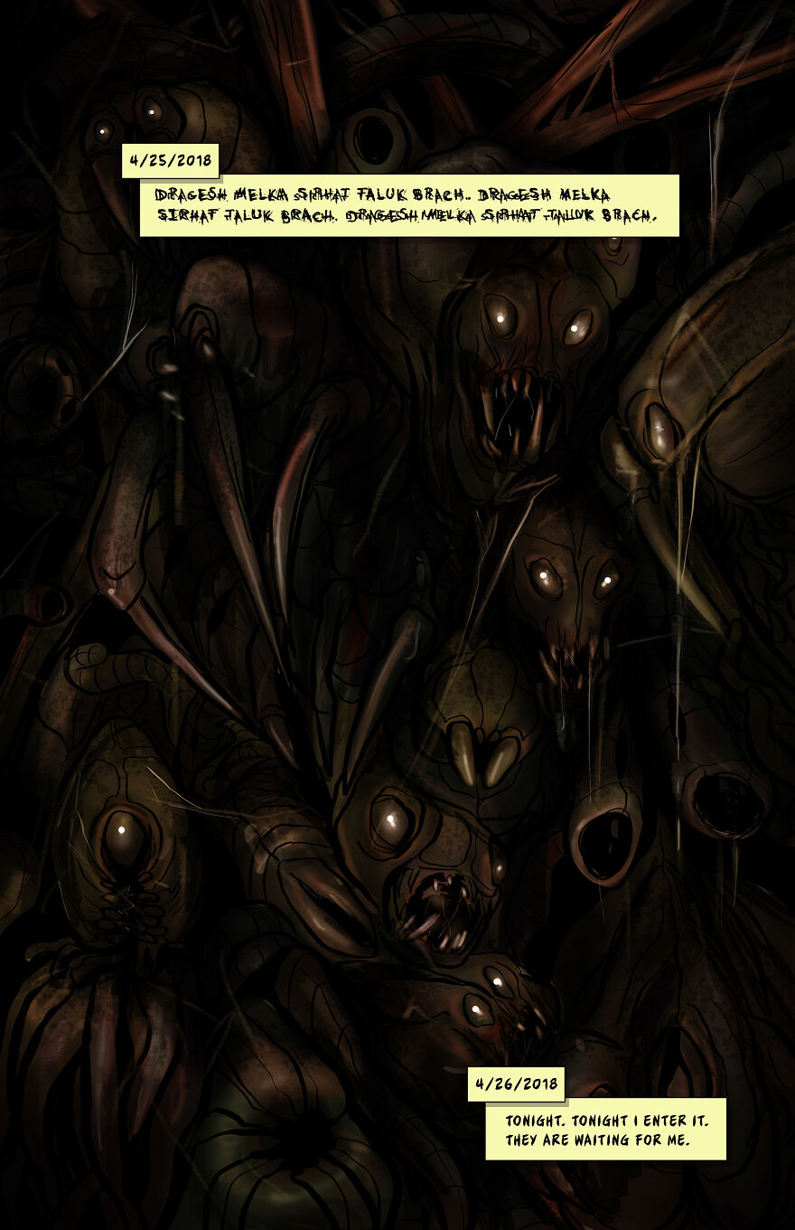 We Create Creepy Comics With Twisted Endings That You Probably Shouldn't Read Before Going To Sleep (3 New Stories)