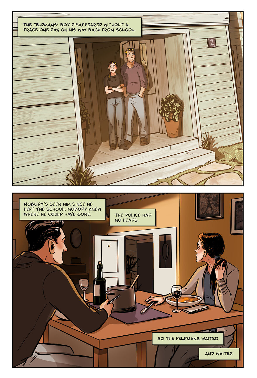 We Create Creepy Comics With Twisted Endings That You Probably Shouldn't Read Before Going To Sleep (3 New Stories)