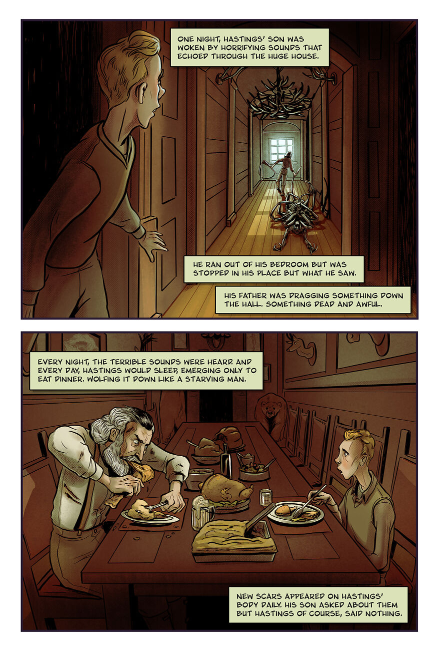 We Create Creepy Comics With Twisted Endings That You Probably Shouldn't Read Before Going To Sleep (3 New Stories)