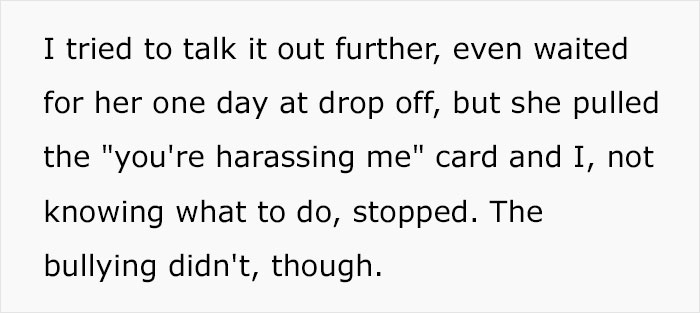 Woman Gets Accused Of ‘Publicly Humiliating’ The Mother Of Her Daughter’s Bully, Asks People Online If She Was Wrong Woman Gets Accused Of ‘Publicly Humiliating’ The Mother Of Her Daughter’s Bully, Asks People Online If She Was Wrong