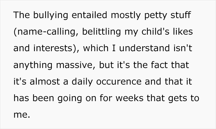 Woman Gets Accused Of ‘Publicly Humiliating’ The Mother Of Her Daughter’s Bully, Asks People Online If She Was Wrong Woman Gets Accused Of ‘Publicly Humiliating’ The Mother Of Her Daughter’s Bully, Asks People Online If She Was Wrong