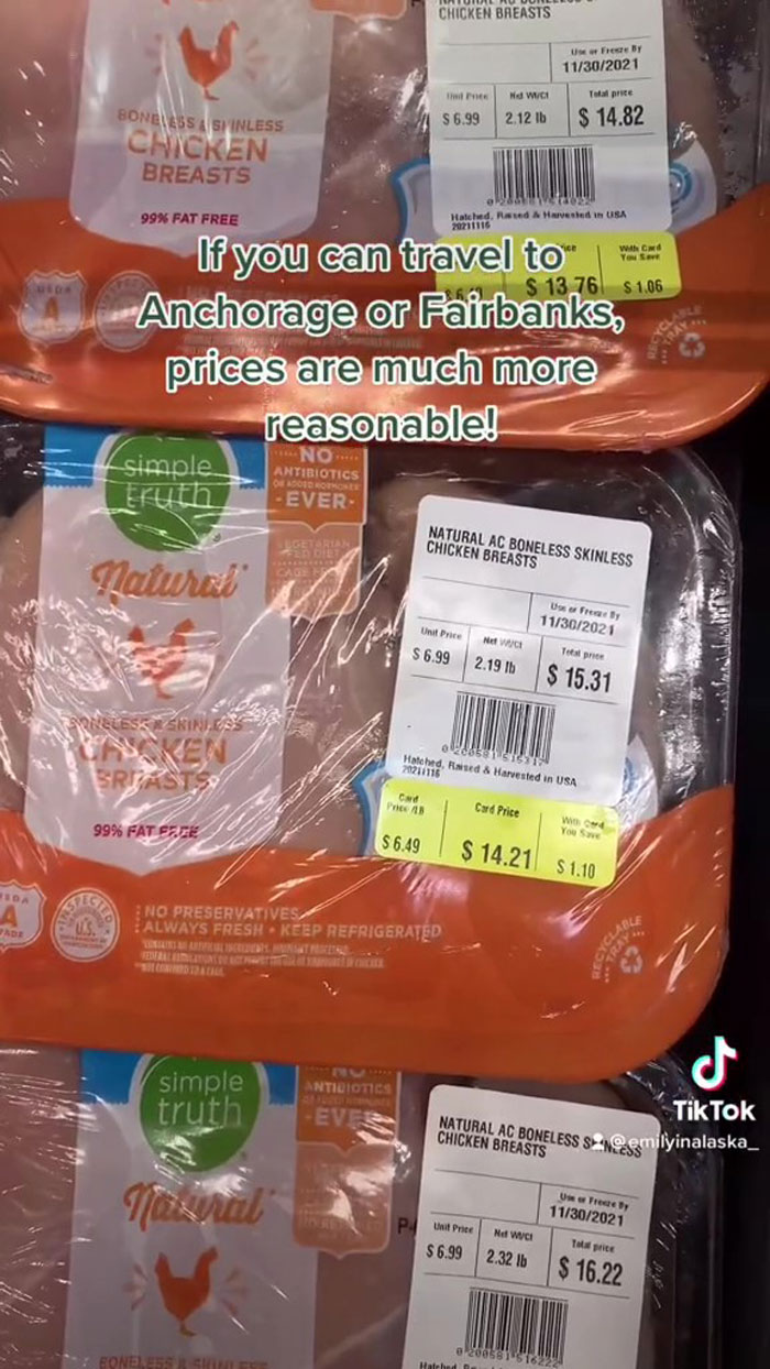 "Goes In With $100, Comes Out With A Bag Of Chips": Folks Online Are Surprised To See How Expensive Groceries Are In Rural Parts Of Alaska "Goes In With $100, Comes Out With A Bag Of Chips": Folks Online Are Surprised To See How Expensive Groceries Are In Rural Parts Of Alaska