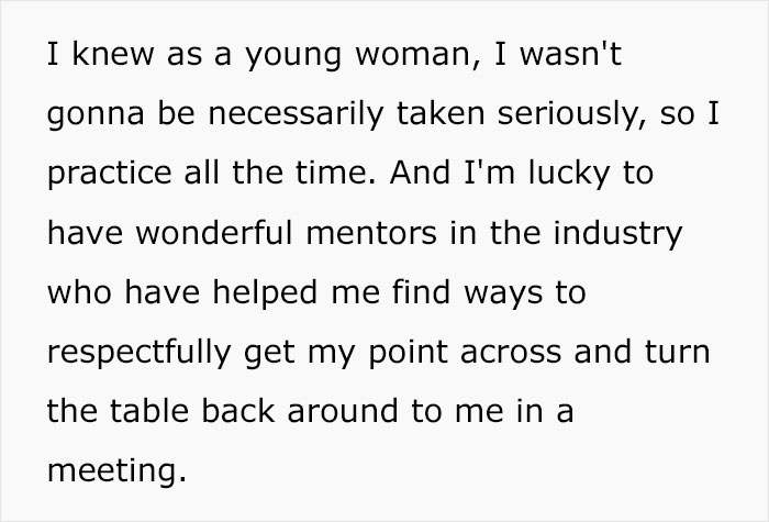 “I’m Actually Not Done Speaking”: 20 Y.O. Woman Goes Viral For Shutting Down A Man Who Kept Interrupting Her During A Meeting “I’m Actually Not Done Speaking”: 20 Y.O. Woman Goes Viral For Shutting Down A Man Who Kept Interrupting Her During A Meeting